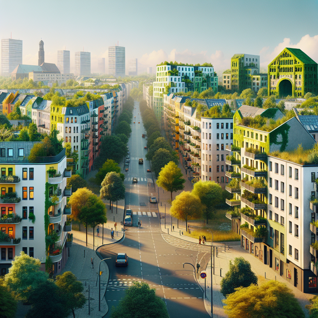 Einfluss von Grünflächennähe auf Mietpreise in Gohlis Nord